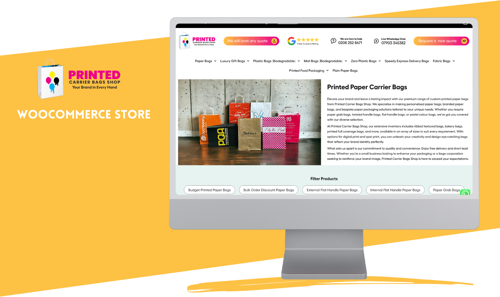 Printed Carrier Bags